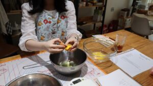 마리나드키친 요리공방 수업 에크타르트만들기